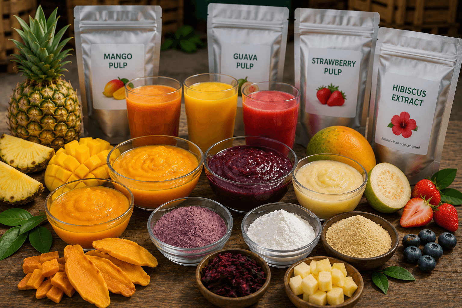 Pulp & Ingredients